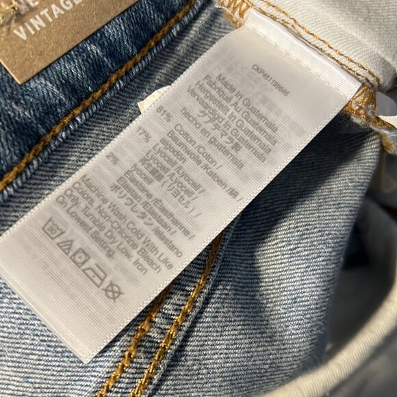 MADEWELL The Perfect Vintage Classic Skinny Distressed Jeans Size 25 NWT - Picture 9 of 10